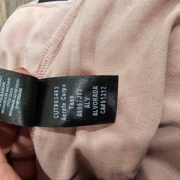 Koral Aerate Cupro Tank Top, Size M, Pink - Picture 4 of 12